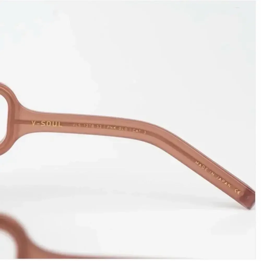 New! Valentino V SOUL VLS 127B Designer Brown Sunglasses, Authentic